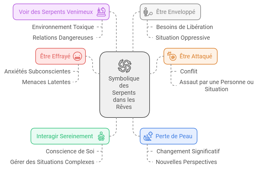 interpretation reve de serpents