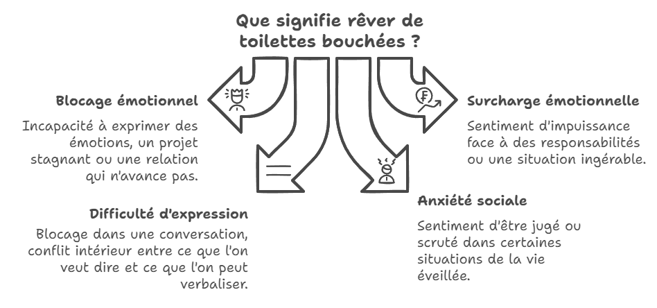 Que signifie rêver de toilettes bouchées ? 