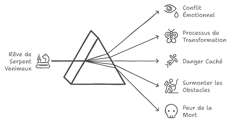rêve de serpent venimeux