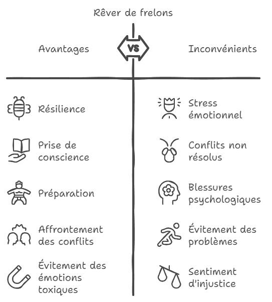 Interpréter rêve de frelons